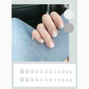 Press-on nails glue-on nails artificial nails fake